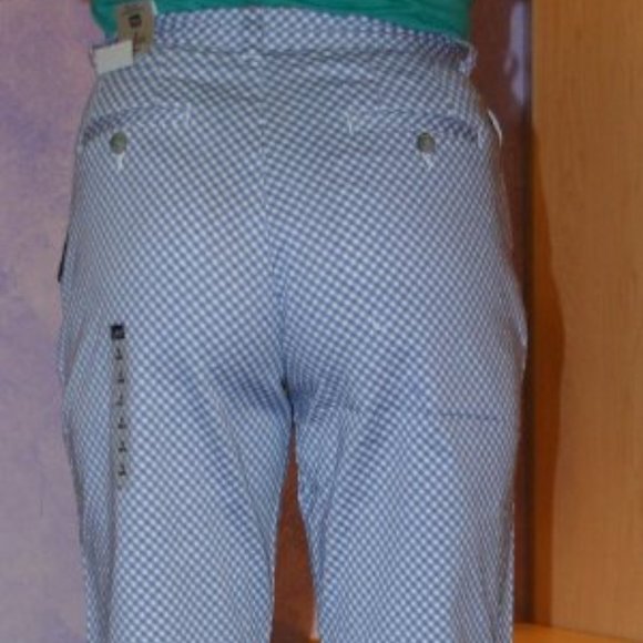 NWT Lee Gingham Check Capris - Picture 3 of 5